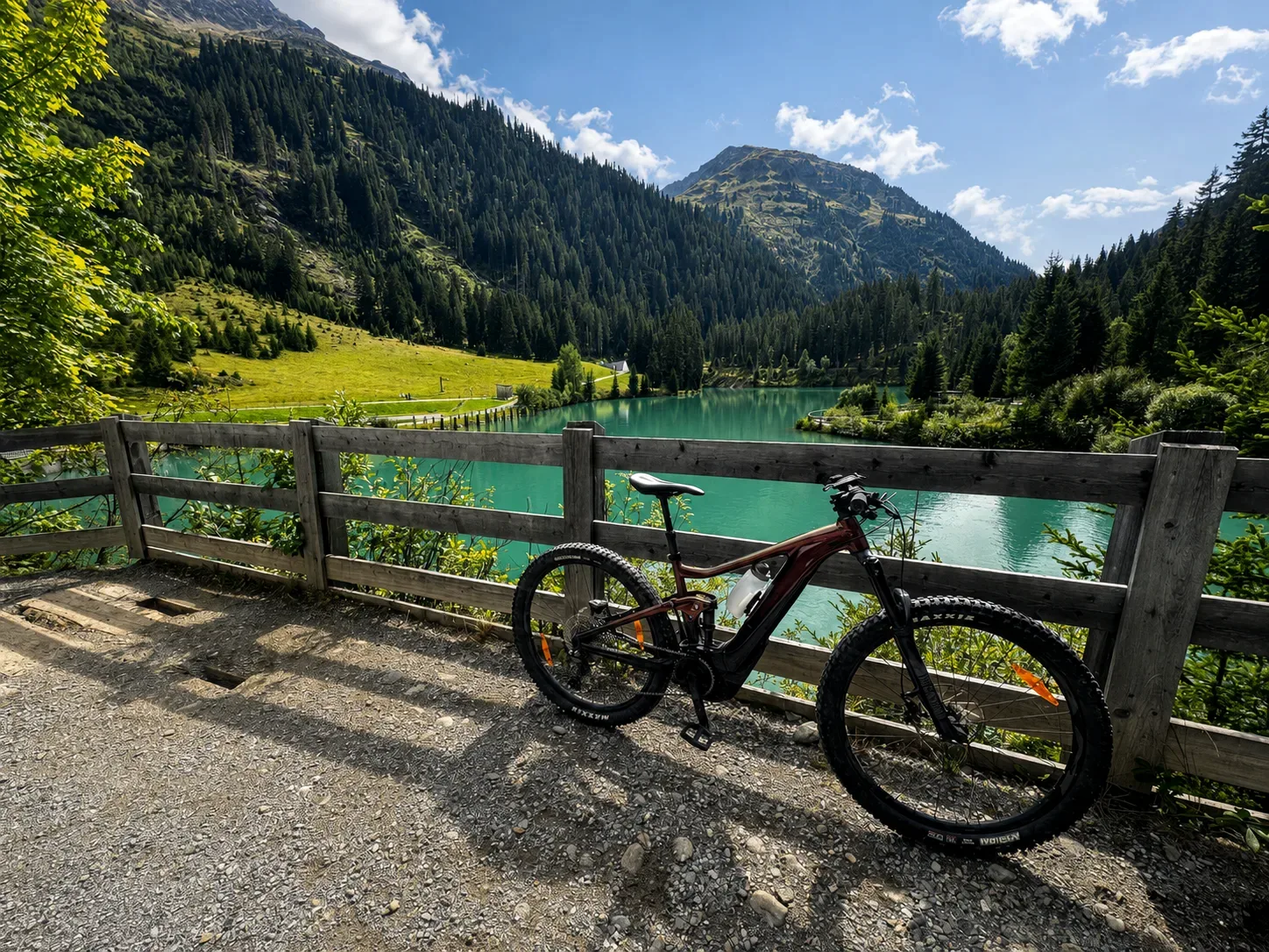 Mountainbiken im Klostertal
